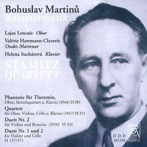 Martinu / Lencses / Sucharova / Stamitz Quartet - Chamber Music  CD